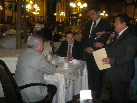 Presenta Acción Nacional su propuesta de cámaras y botones de pánico a empresarios del transporte