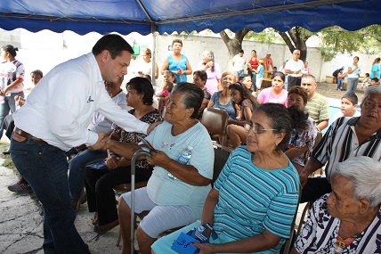 REALIZA LUIS ÁNGEL GARZA EXITOSA BRIGADA EN CAÑADA BLANCA