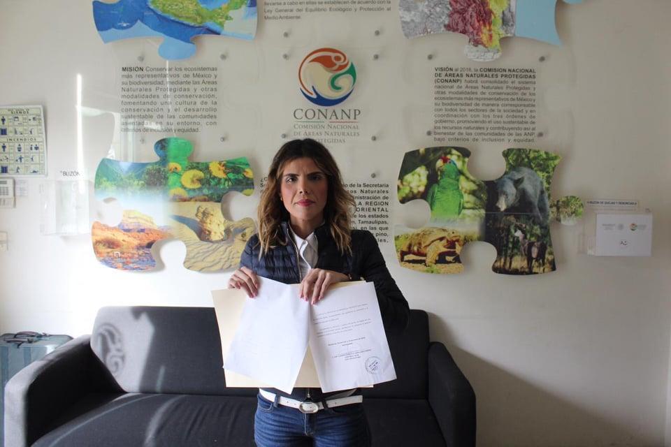 SOLICITA CLAUDIA CABALLERO INFORMACIÓN DEL PLAN  DE MANEJO DEL PARQUE CUMBRES   