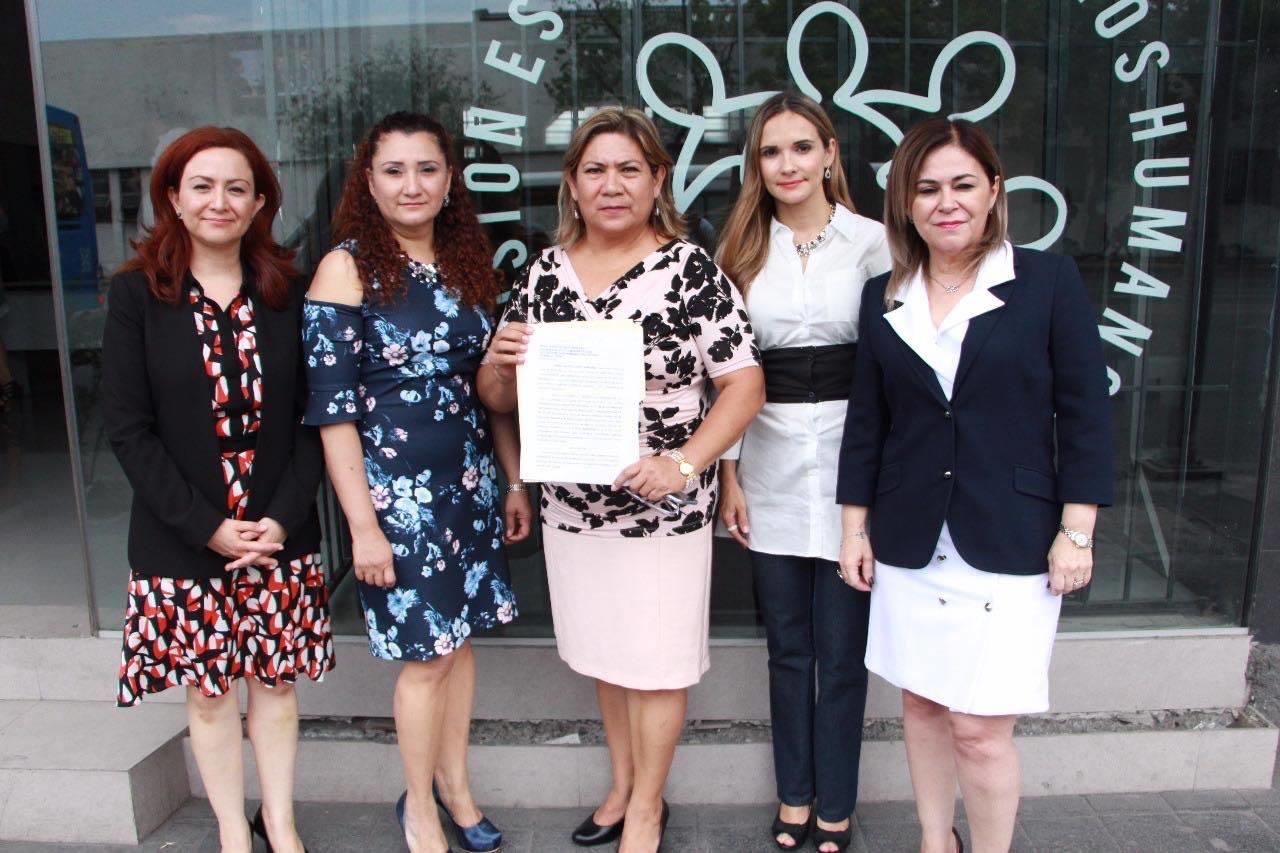 PRESENTAN DIPUTADAS DENUNCIA  POR FEMINICIDIOS ANTE DERECHOS HUMANOS