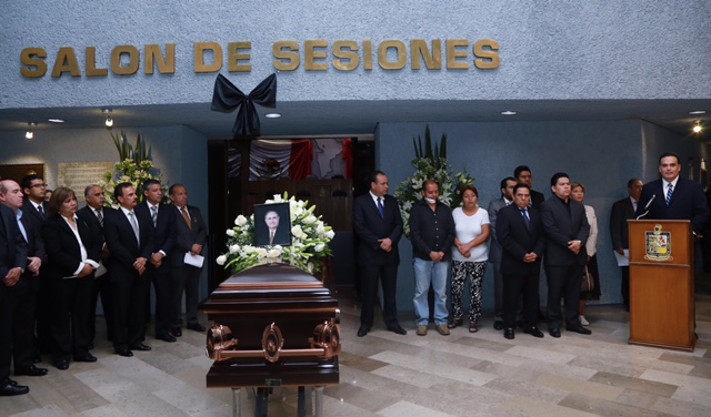 Rinde homenaje el Congreso del Estado a Don Jesús Hinojosa Tijerina