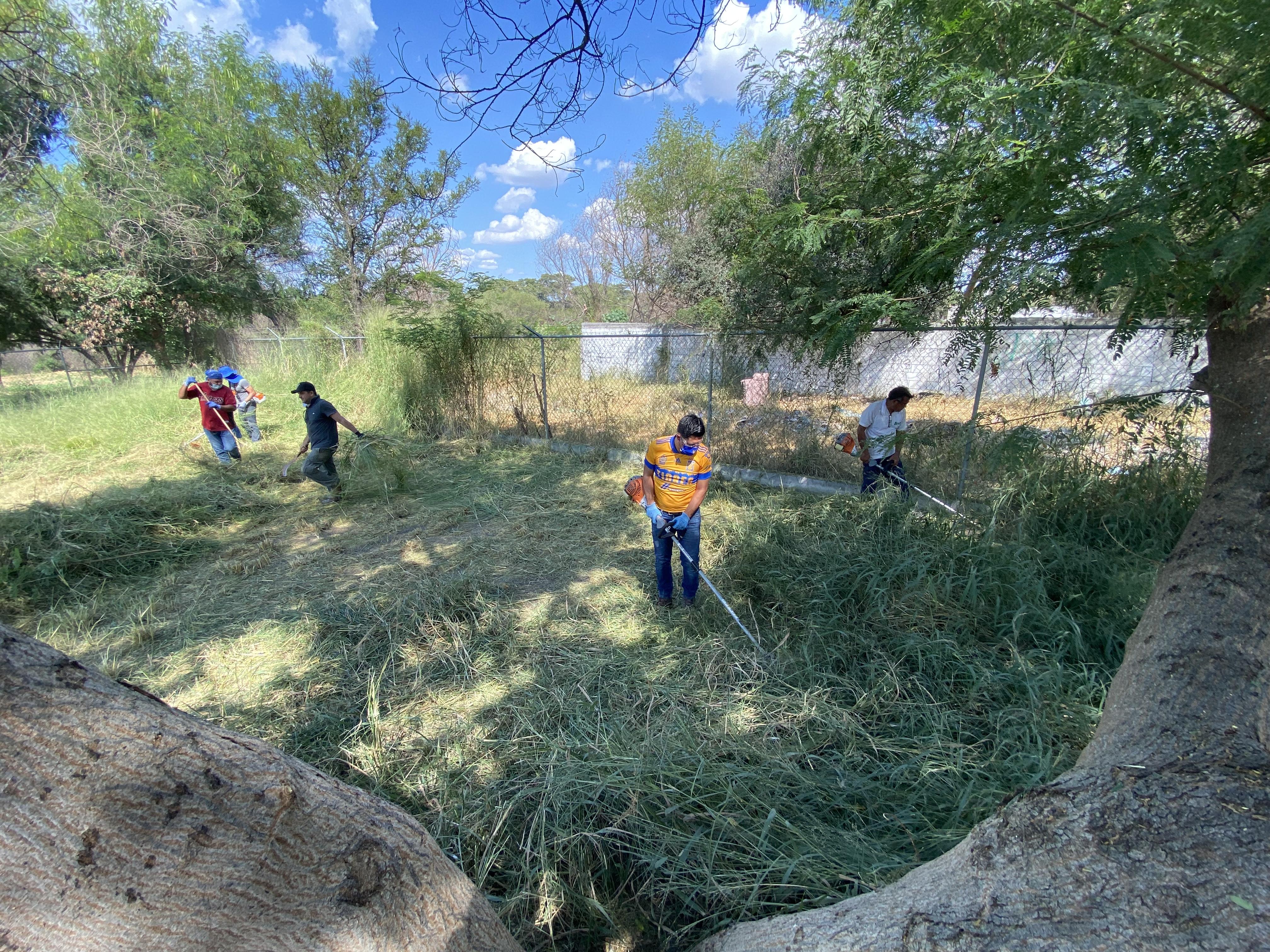 JARDÍN DE NIÑOS  ES BENEFICIADO POR PROGRAMA PERMANENTE DE LIMPIEZA