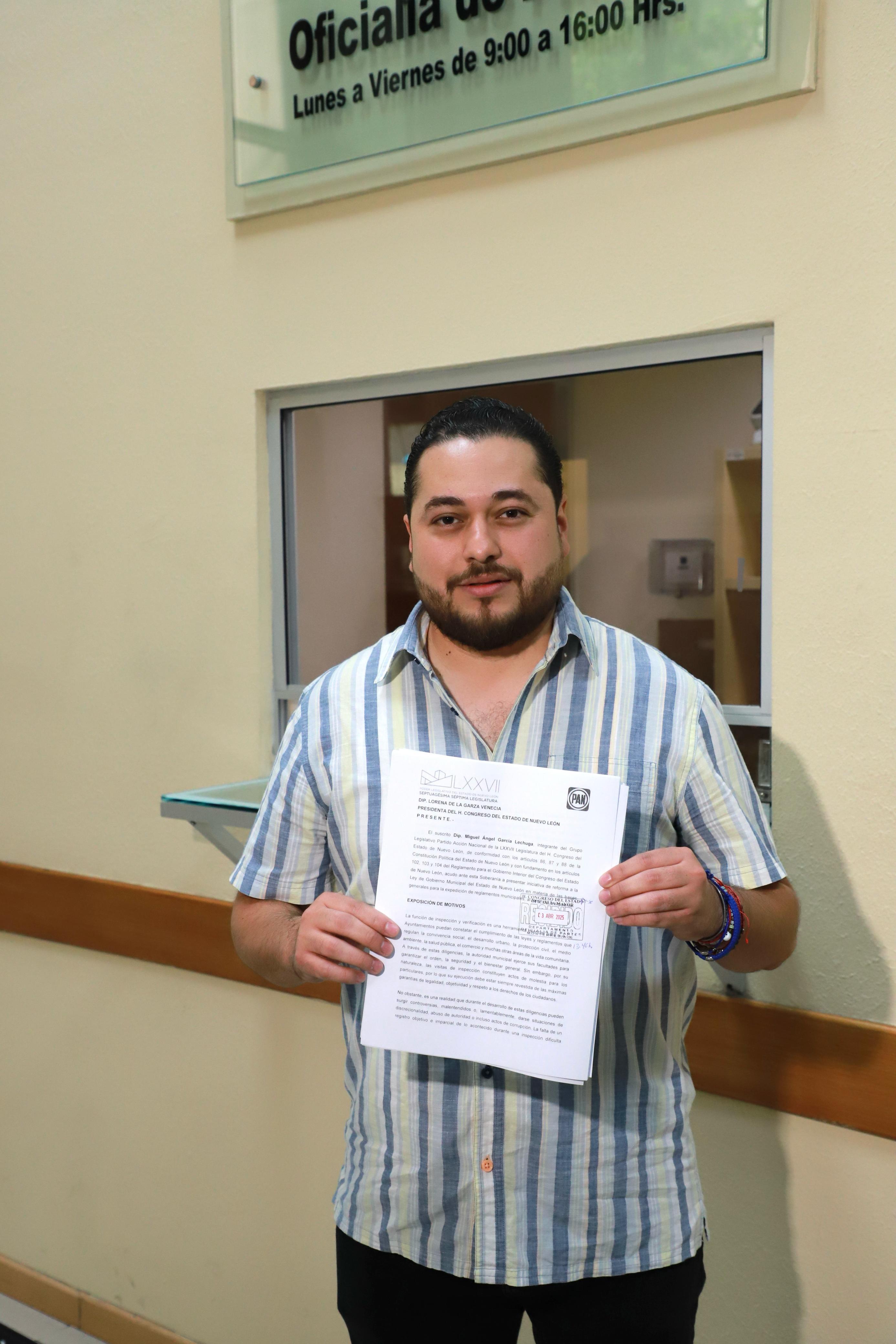 PROPONE MIGUEL LECHUGA CÁMARAS DE VIDEO PARA INSPECTORES MUNICIPALES