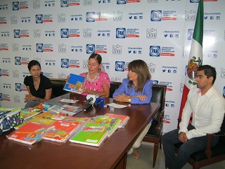Anuncian Diputadas de Acción Nacional campaña de donación de útiles escolares 