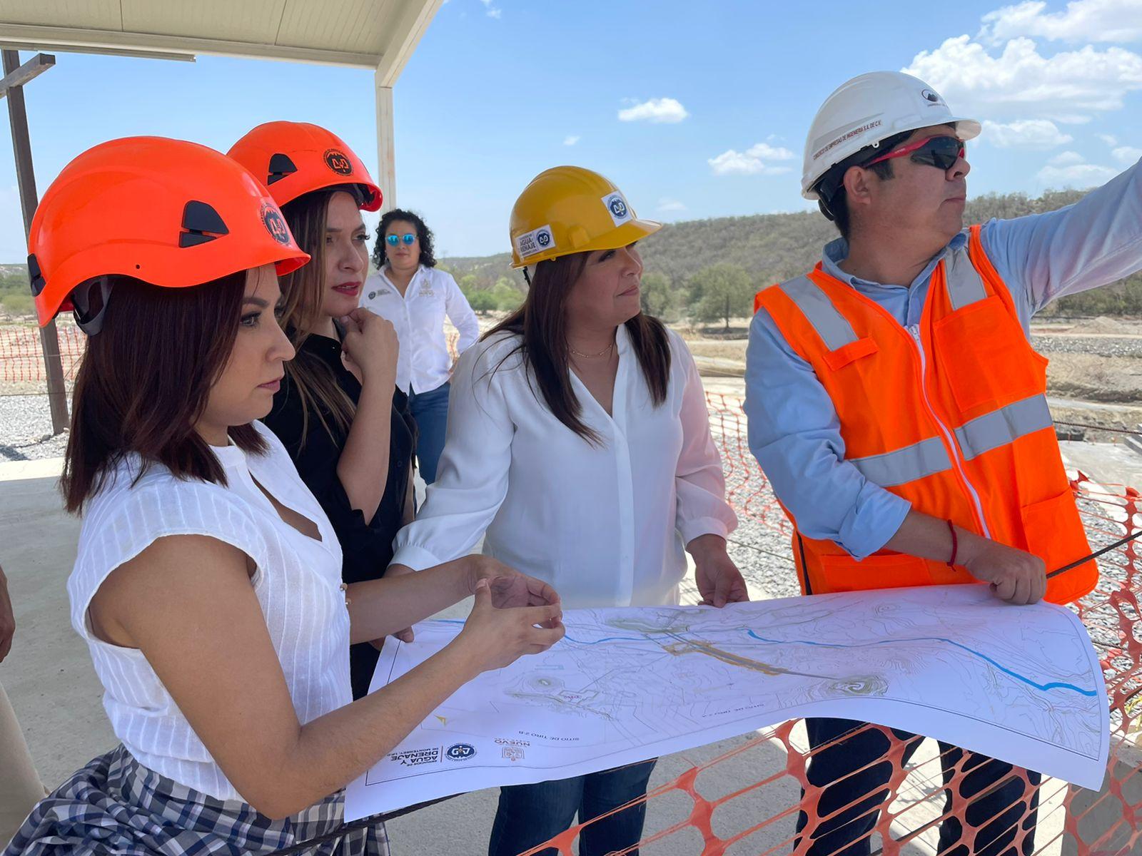 Visita Bancada Naranja obra de la Presa 