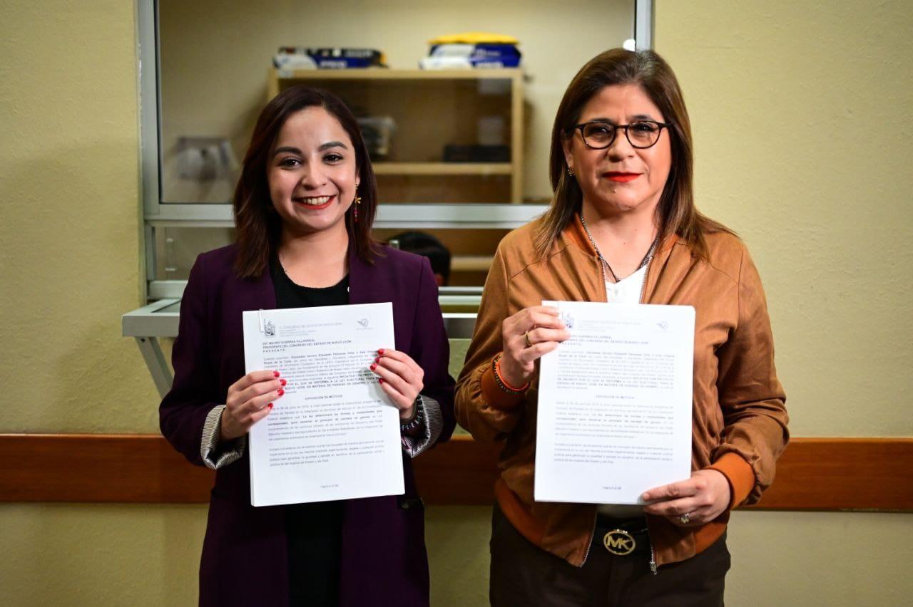 Exigen diputadas de MC paridad en materia electoral 