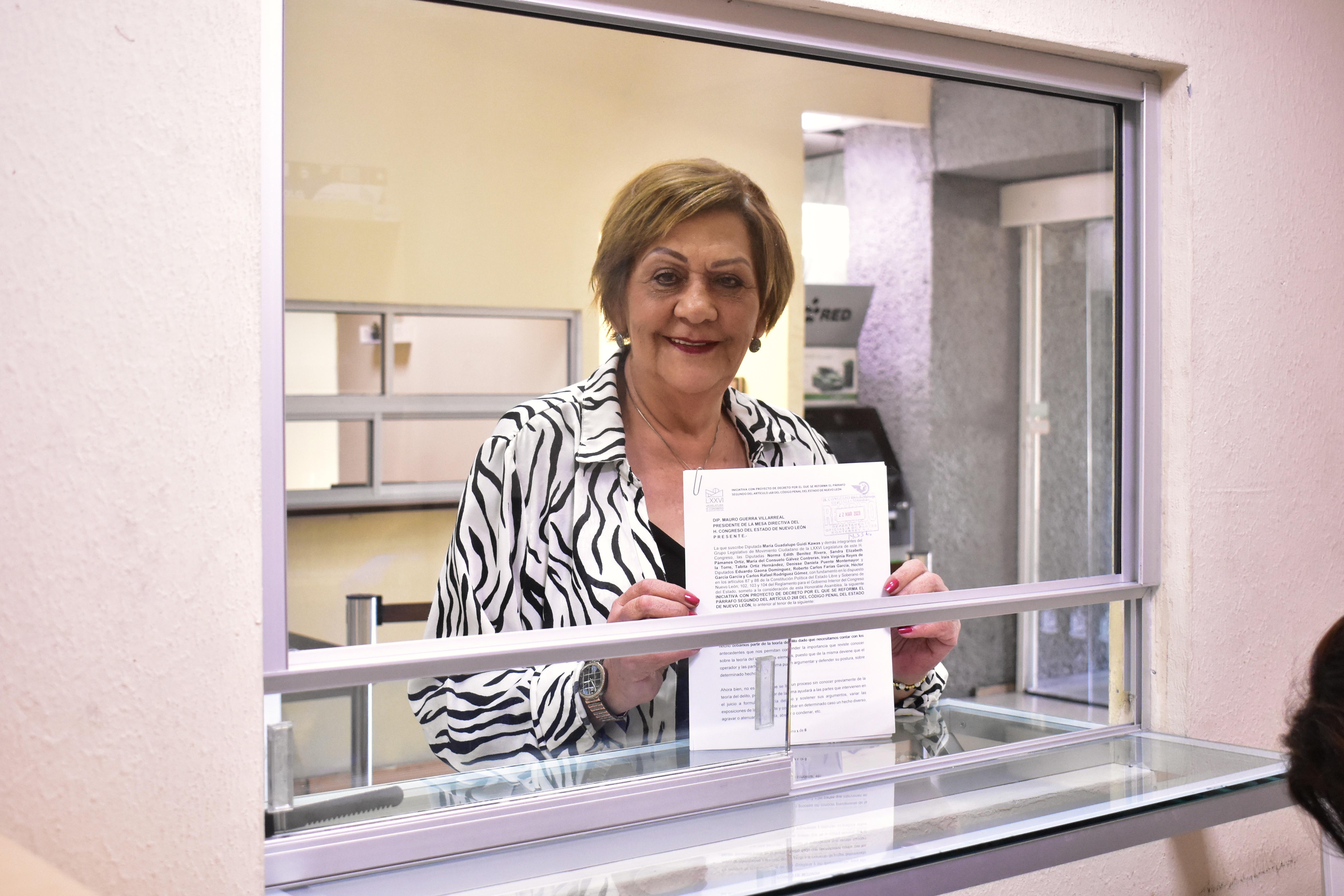 Busca 'Lupita' Guidi ampliar término de delito de violación a la mujer