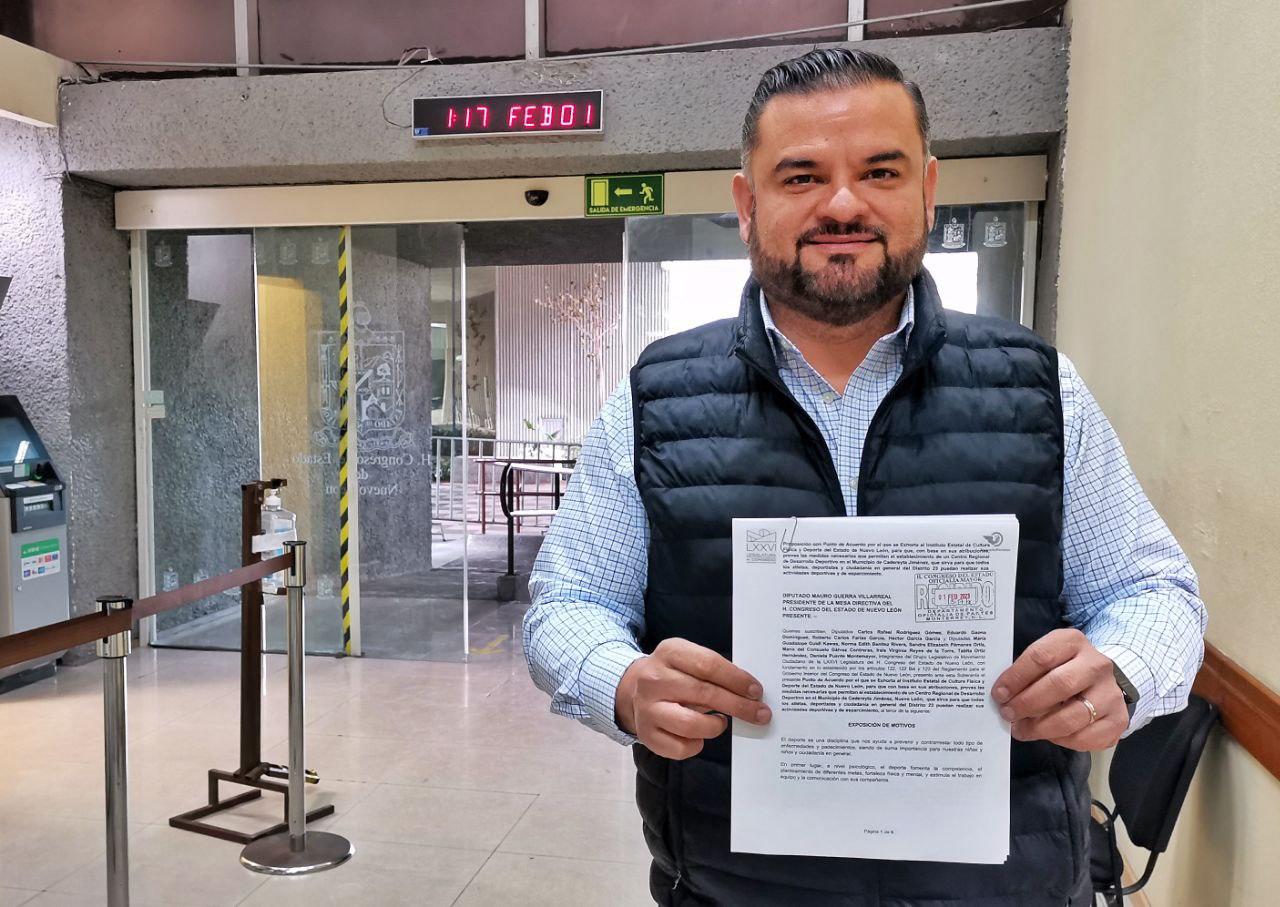 Exige Carlos Rodríguez Centro Regional del INDE en Cadereyta