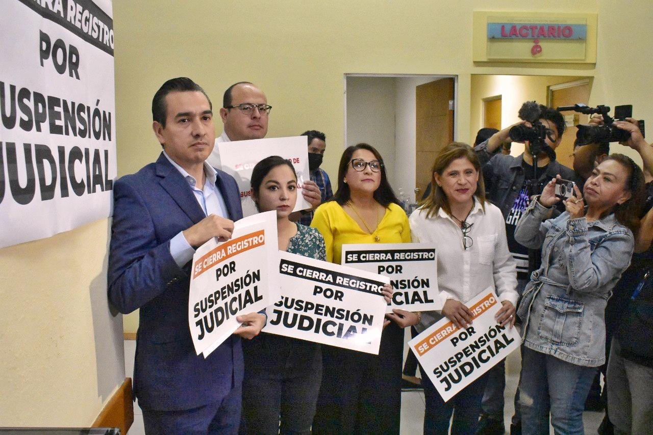 Oficialía de Congreso no respeta suspensión; MC exige revertir proceso de Fiscal