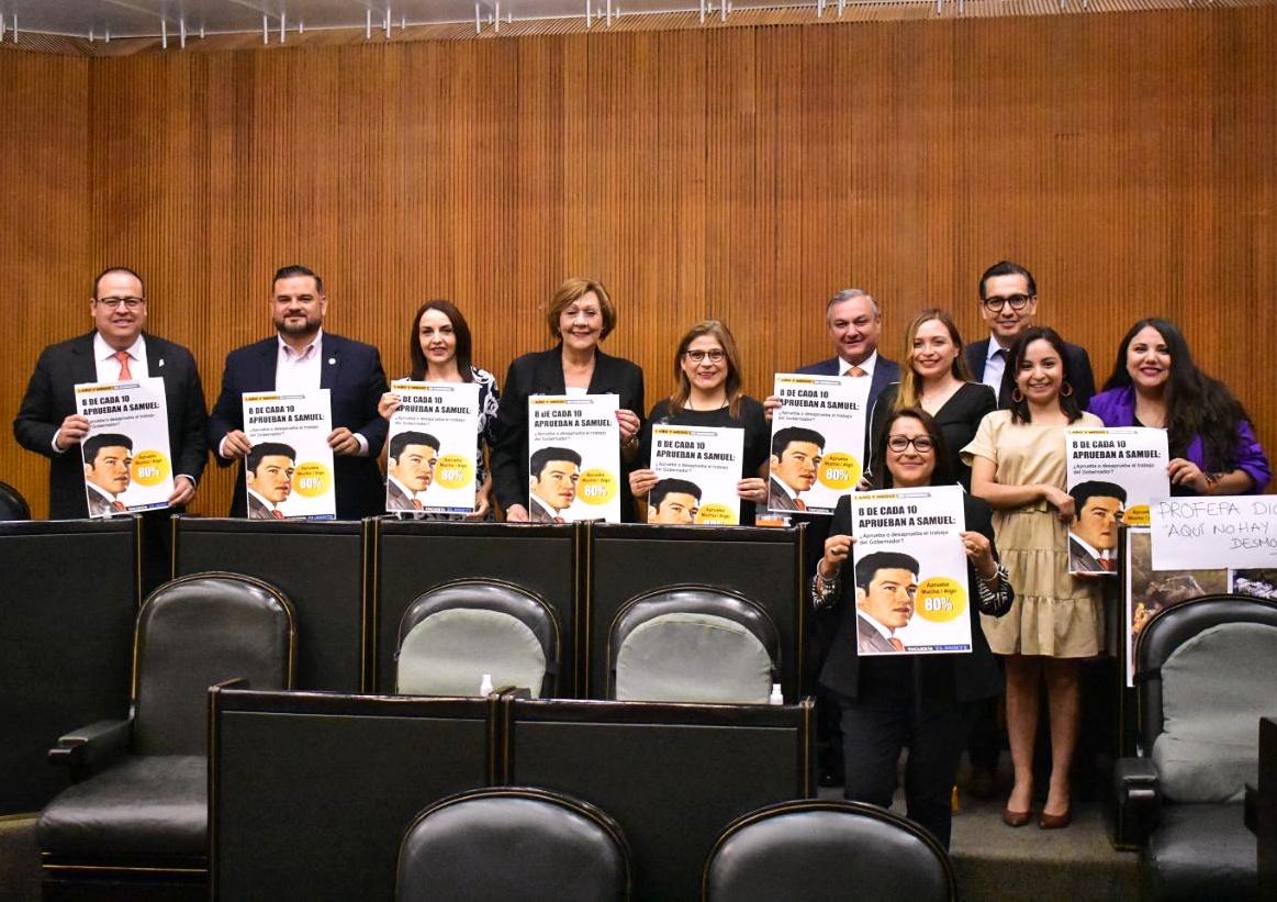 MC aportará un mes de sueldo a Capullos; invitan a los 42 legisladores a donar su salario