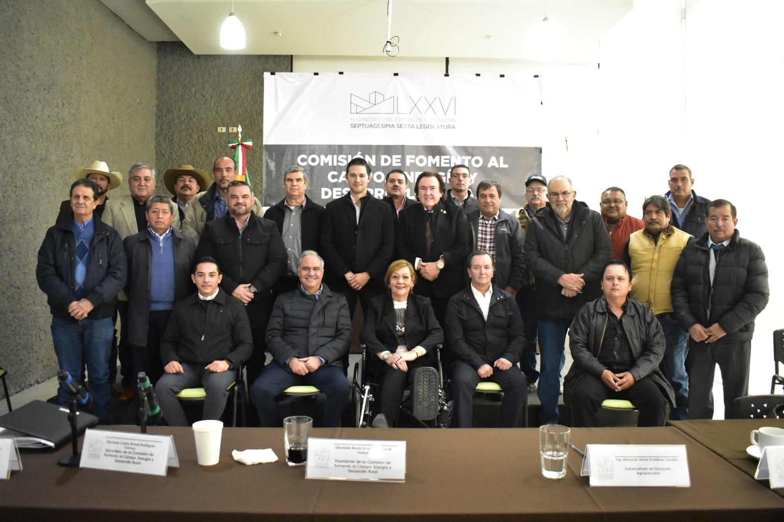 Encabeza Diputada Lupita Guidi mesas de trabajo con sector Agropecuario y Ganaderos de diversos municipios del Estado 