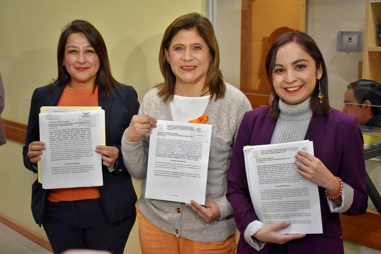 Presentan diputadas de MC iniciativas para la eliminación de la violencia contra la mujer