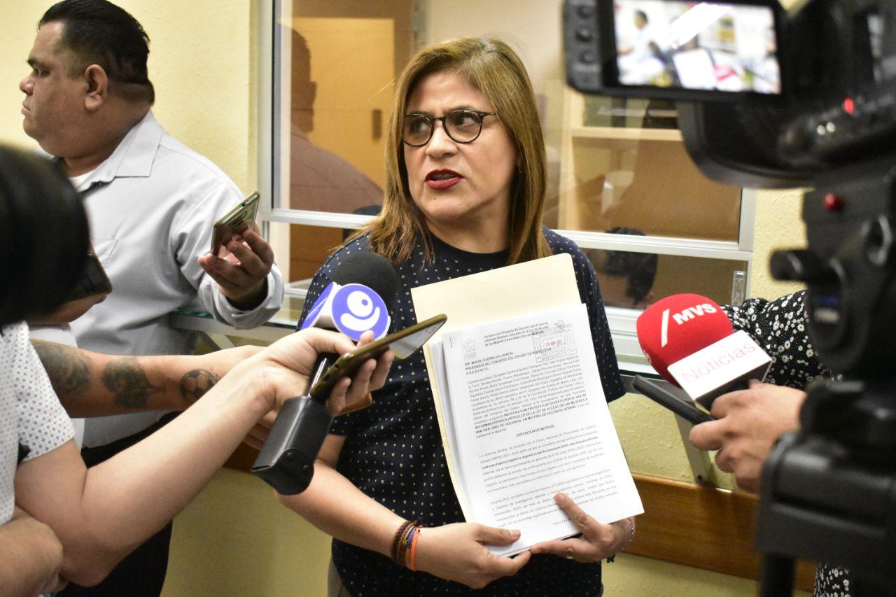 Sandra Pámanes pide elevar sanción de violencia vicaria hasta 10 años para hombres y mujeres