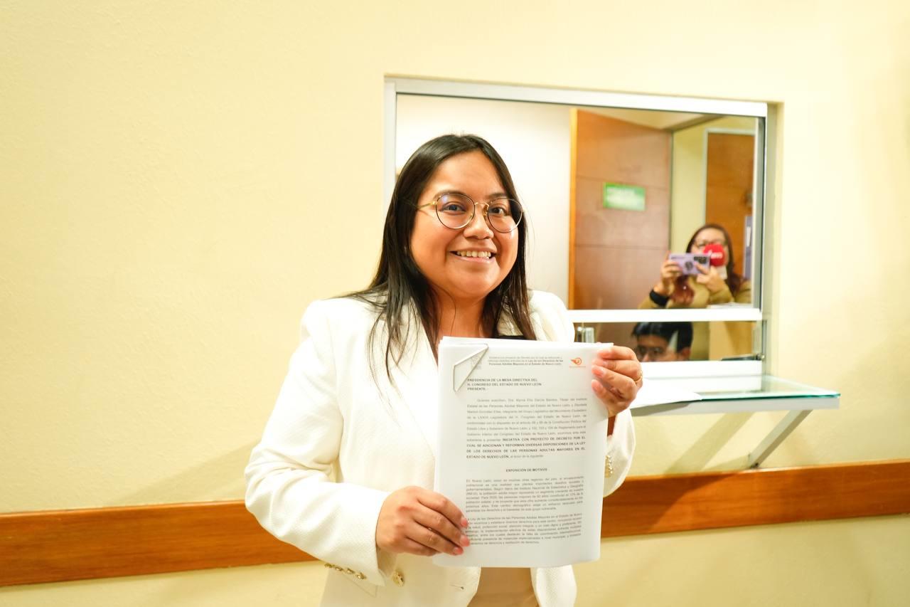 La diputada Marisol González impulsa tres propuestas clave en beneficio de las personas mayores en Nuevo León