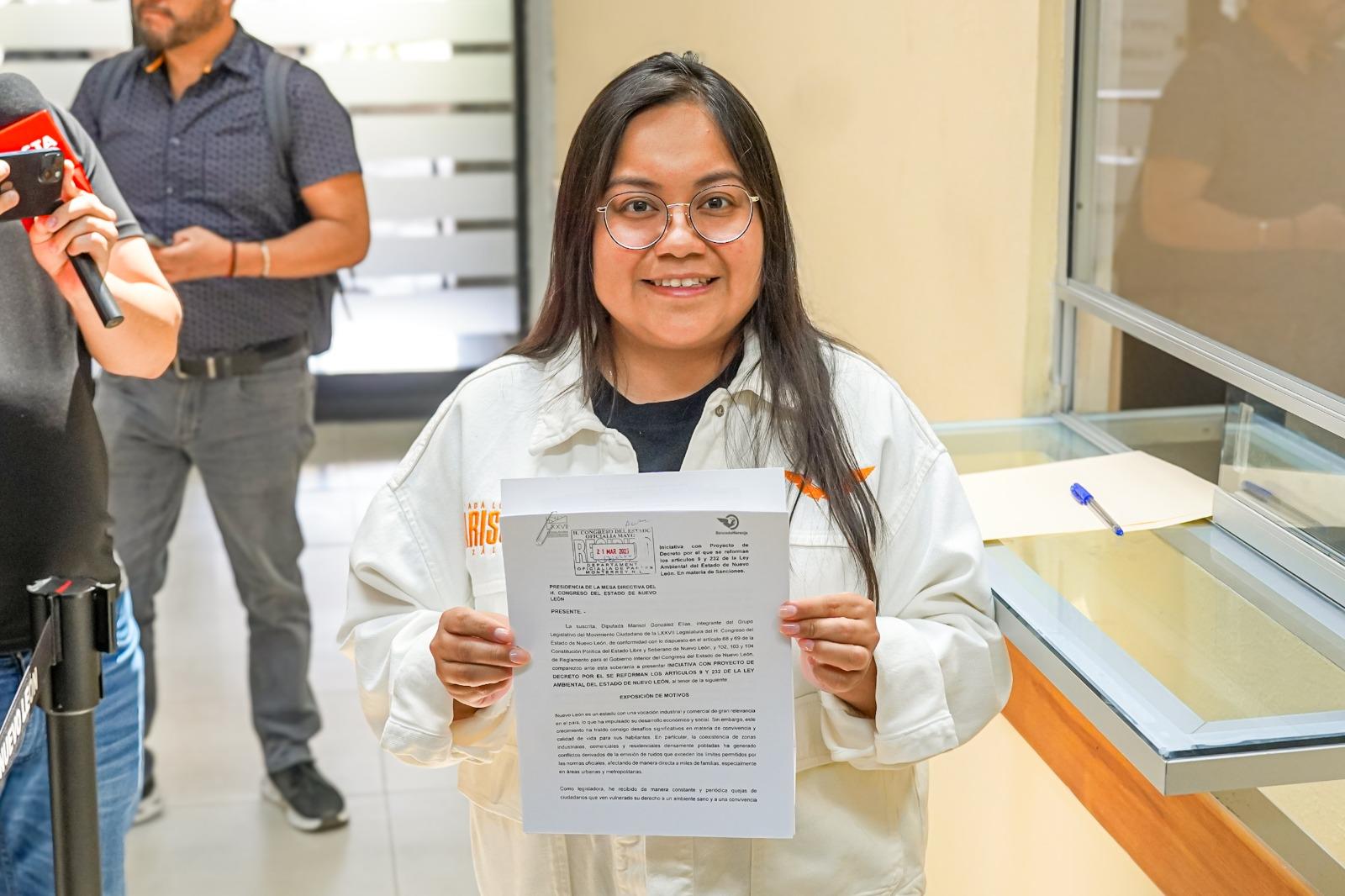 Presenta Diputada Marisol González iniciativa para sancionar con arresto a reincidentes por ruido excesivo