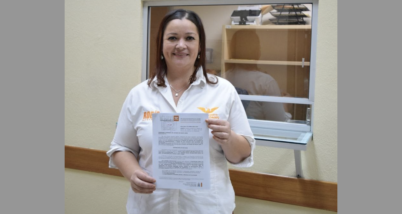 Rocío Montalvo presenta reforma de ley para sancionar a conductores que invadan estacionamientos y rampas para personas con discapacidad