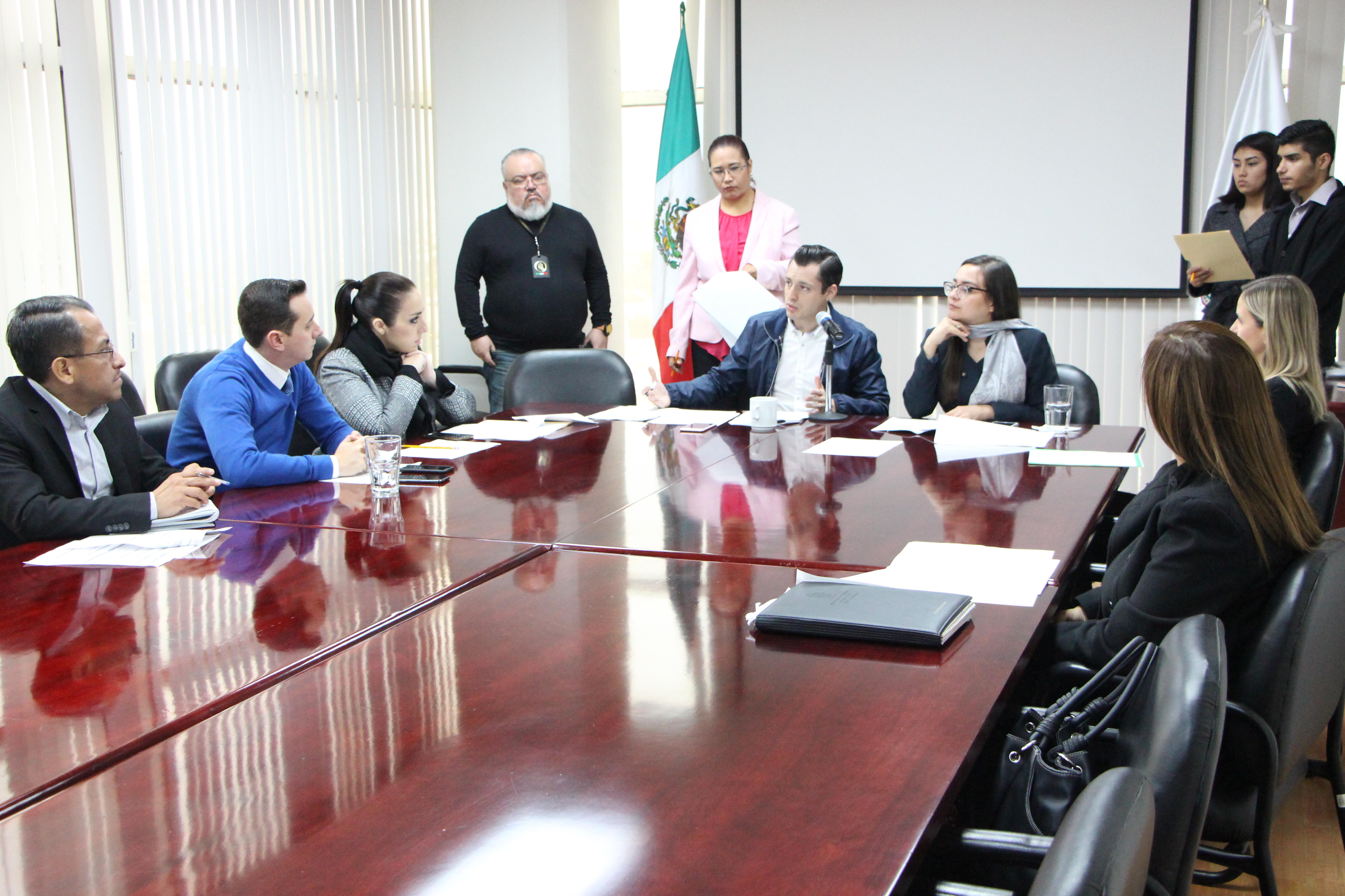 Sesión de Comisión de Desarrollo Social y Derechos Humanos//Preside Luis Donaldo Colosio Riojas Coordinador del Grupo Legislativo de Movimiento Ciudadano 