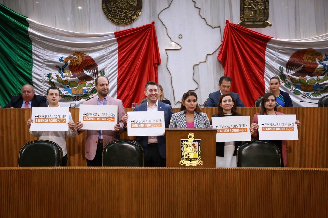 Retoma MC desaparición de diputados plurinominales