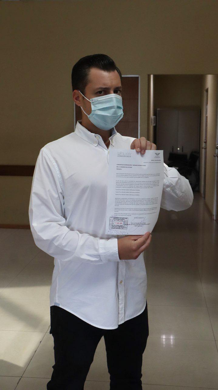 DEVUELVE MC A CONGRESO AUTOS HÍBRIDOS, PROPONE UTILIZAR EL DINERO DE LA VENTA PARA AYUDAR EN PANDEMIA