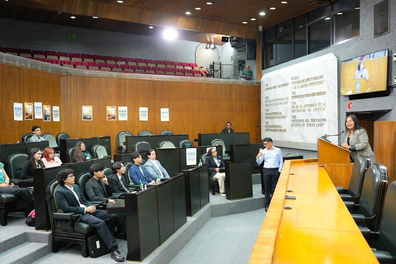 IMPULSA MARISOL GONZÁLEZ LAS VOCES JÓVENES EN EL CONGRESO DE NUEVO LEÓN, CONCLUYE PARLAMENTO DE LA JUVENTUD