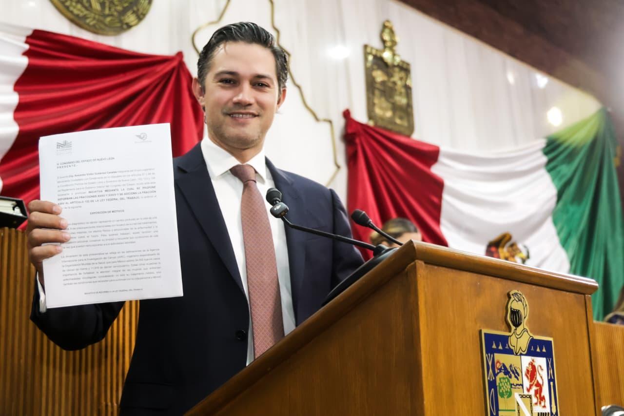 PROPONE ARMANDO VÍCTOR GUTIÉRREZ FACILIDADES LABORALES PARA PERSONAS QUE RECIBEN TRATAMIENTO ONCOLÓGICO
