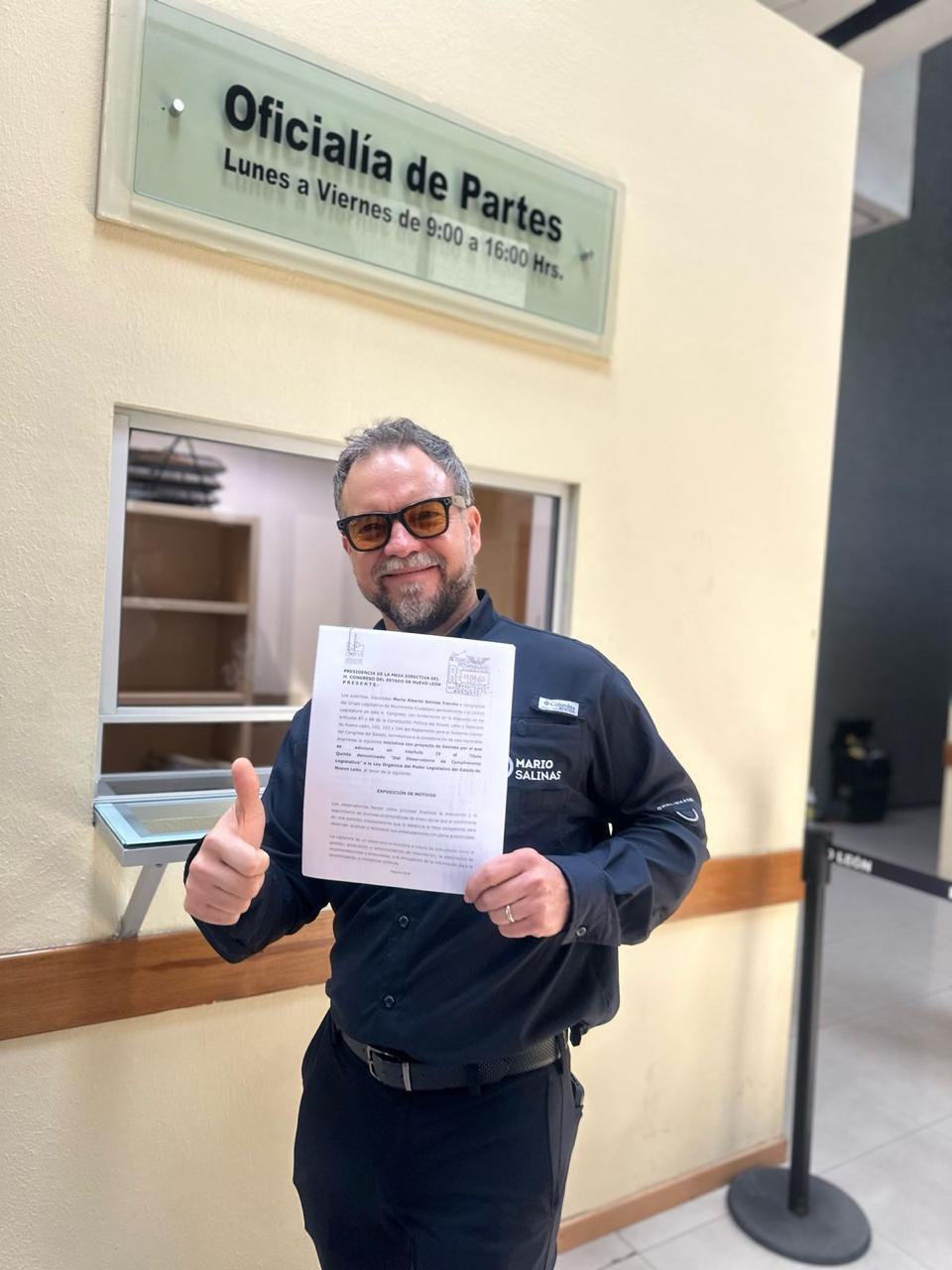 Mario Salinas impulsa la participación y la vigilancia del Congreso del Estado