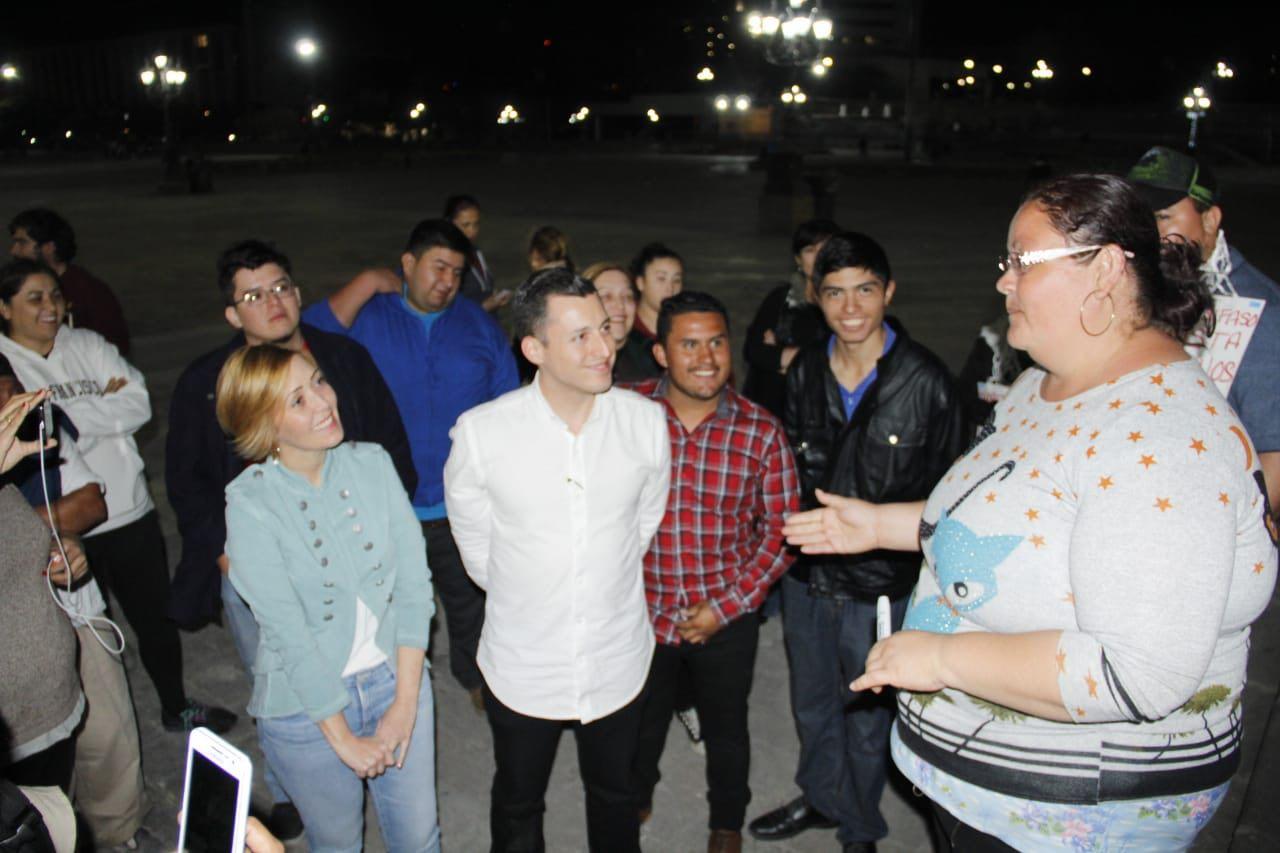 Manifestación Tarifazo, Luis Donaldo