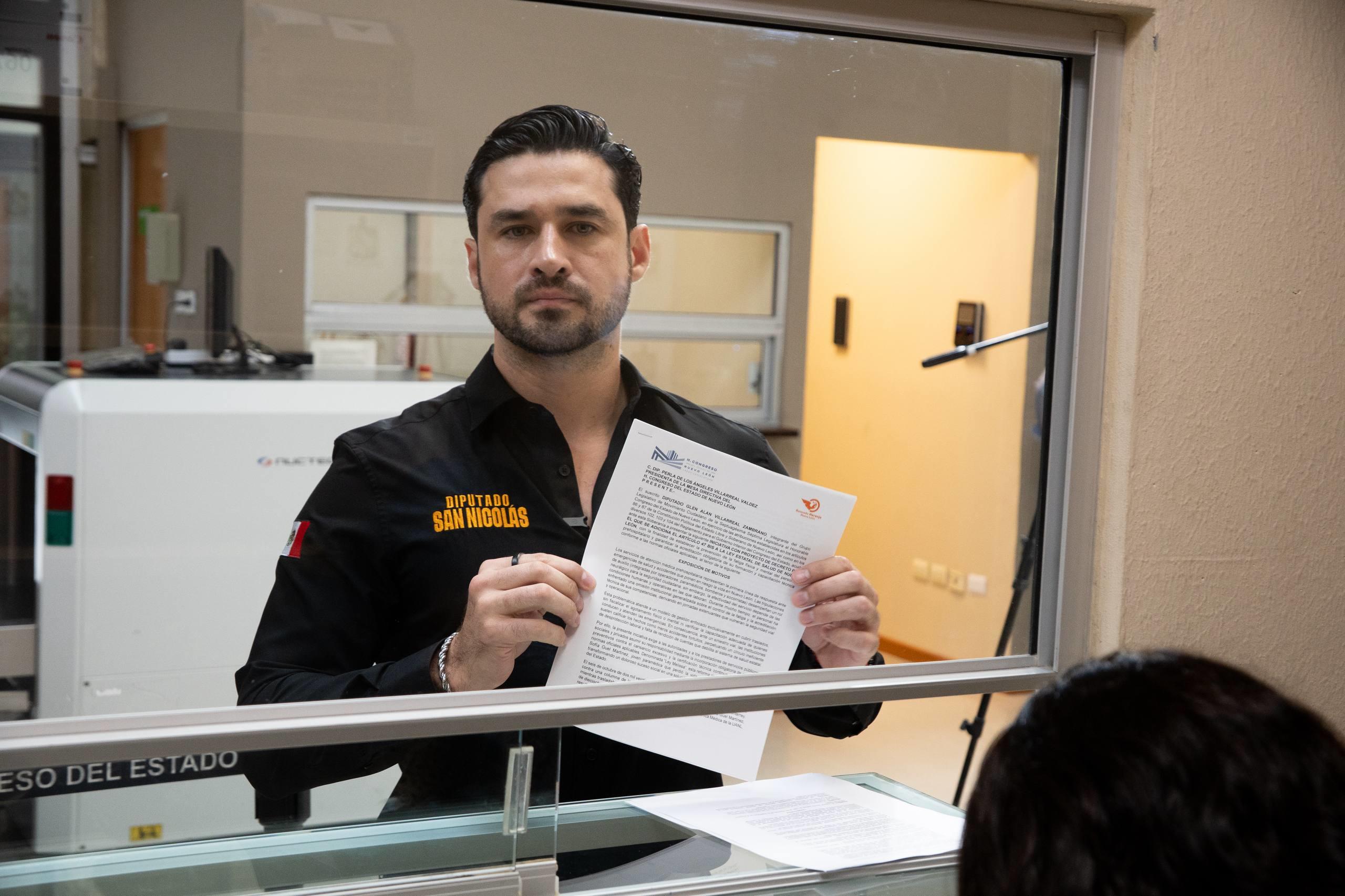 PROPONE GLEN VILLARREAL LEY MELISSA; TRABAJADORES DE AMBULANCIAS RECIBIRÍAN CAPACITACIÓN Y CONDICIONES SEGURAS