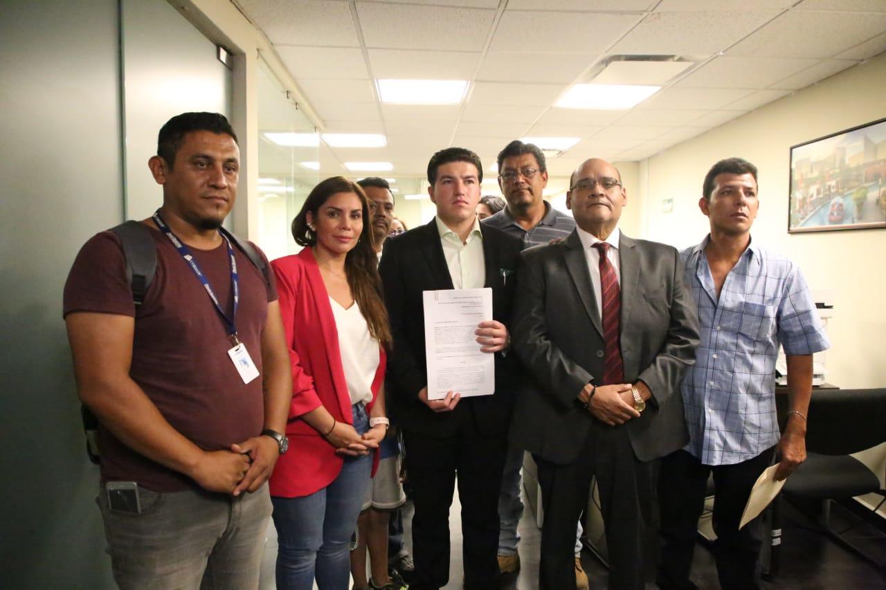 Presentan Karina y Samuel denuncias  por Abuso de Autoridad