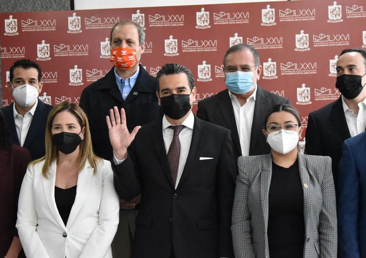 Respalda Bancada Naranja proyecto de nueva Constitución para NL