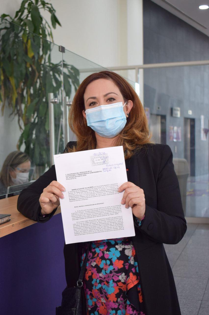 Denuncia Mariela a Noé Chávez por presunto abuso de autoridad 