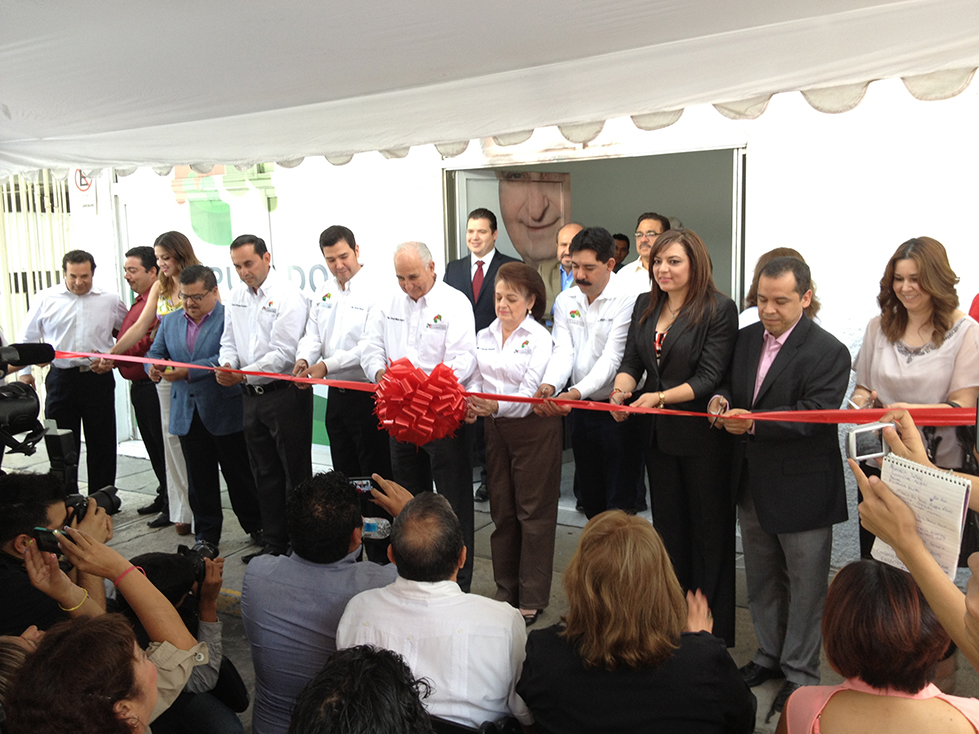 REINAUGURA JOSÉ MAIZ COMITÉ DE CAMPAÑA EN LA COLONIA MITRAS