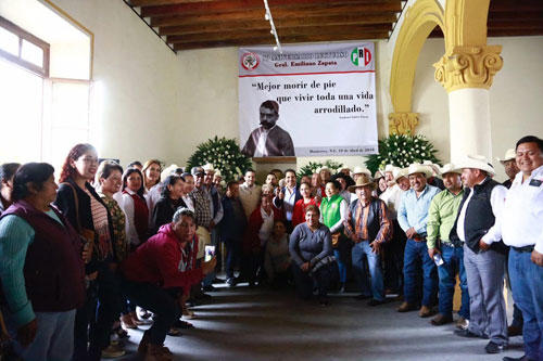 REALIZA CNC ANIVERSARIO LUCTUOSO DE EMILIANO ZAPATA