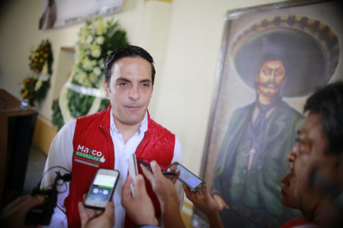 QUIEN NO VE LA CRISIS EN INSEGURIDAD ES PORQUE ESTÁ CIEGO: MARCO GONZÁLEZ