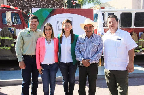 GESTIONA ROSALVA LLANES 500 MIL PESOS EN APOYOS A BOMBEROS DEL DISTRITO 20