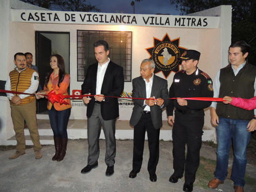 REALIZAN REAPERTURA DE CASETAS DE VIGILANCIA EN VILLA MITRAS Y UNIDAD MODELO