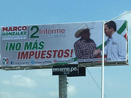 ARRANCA MARCO PROPAGANDA POR INFORME