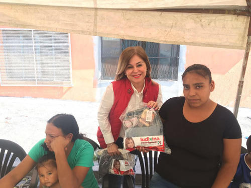 LLEVA LUDIVINA RODRÍGUEZ DIVERSIÓN Y APOYOS A CIUDADANOS DEL DISTRITO 2