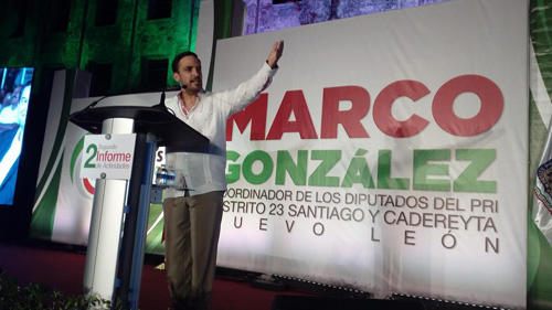 RINDE MARCO GONZÁLEZ SEGUNDO INFORME DE ACTIVIDADES LEGISLATIVAS