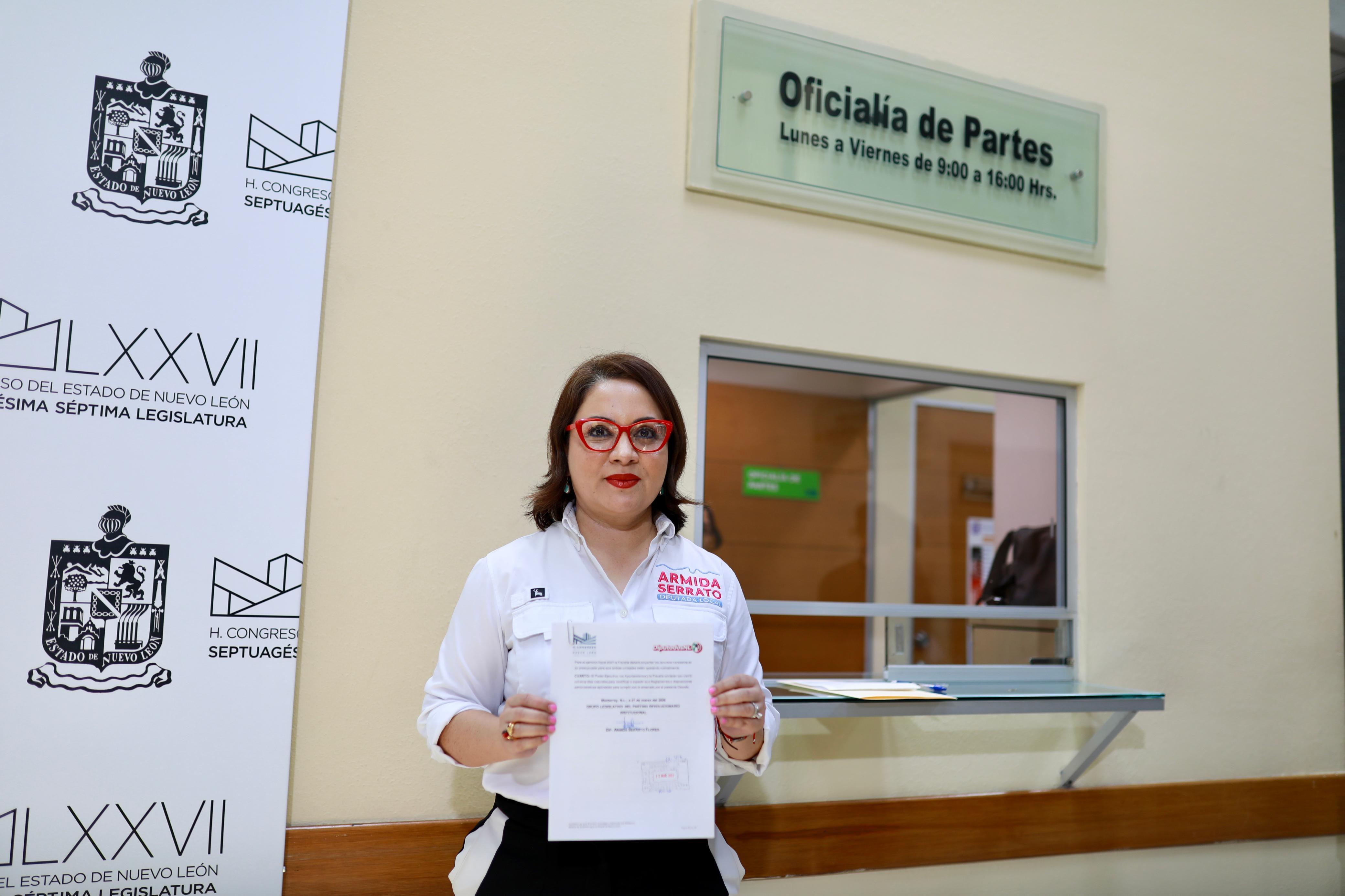 PROPONE ARMIDA SERRATO NUEVA LEY CONTRA LA EXTORSIÓN