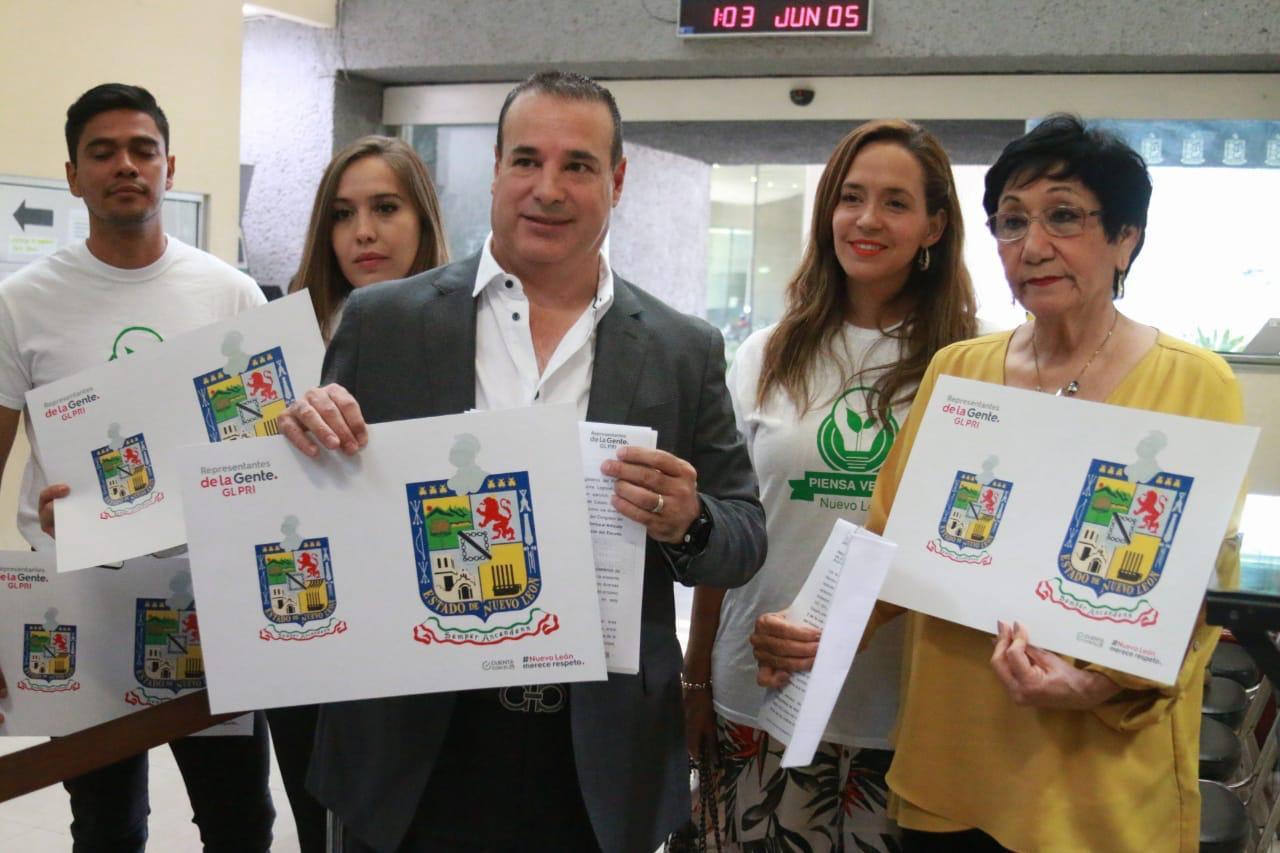 PLANTEA PRI CAMBIO AL ESCUDO DE NL ACORDE CON PROTECCIÓN AL MEDIO AMBIENTE