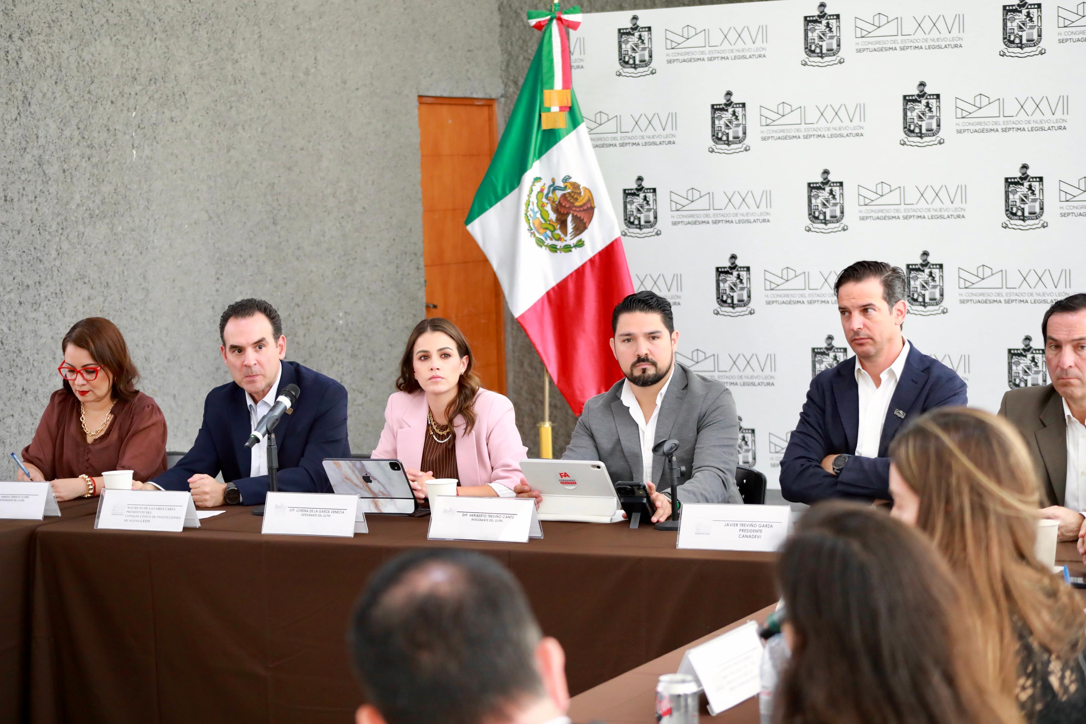 ESCUCHA GLPRI PROPUESTAS DE CÁMARAS EMPRESARIALES SOBRE REFORMA JUDICIAL Y LEY DE PROCEDIMIENTO ADMINISTRATIVO 