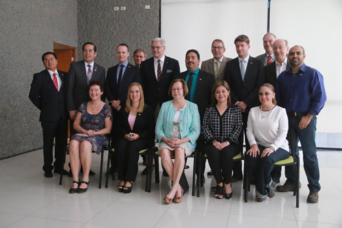 SE REÚNE PARLAMENTO ALEMÁN CON DIPUTADOS LOCALES EN EL CONGRESO