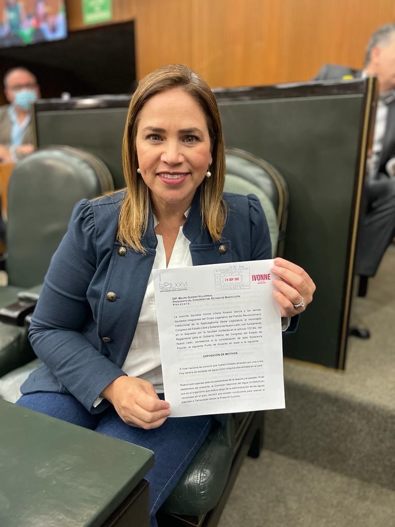 PIDE IVONNE ÁLVAREZ A CONAGUA CONFIRMAR QUE NO HABRÁ TRASVASE DE AGUA