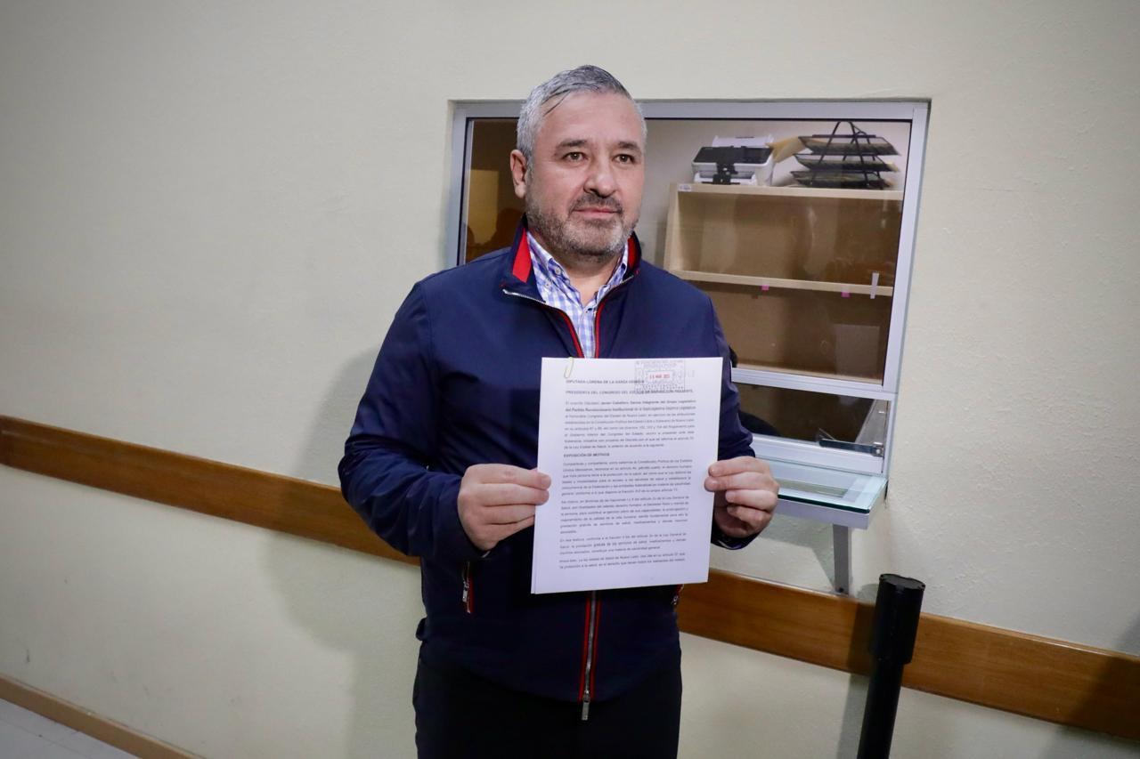 PROPONE JAVIER CABALLERO GARANTIZAR POR LEY ABASTO DE MEDICAMENTOS GRATUITOS