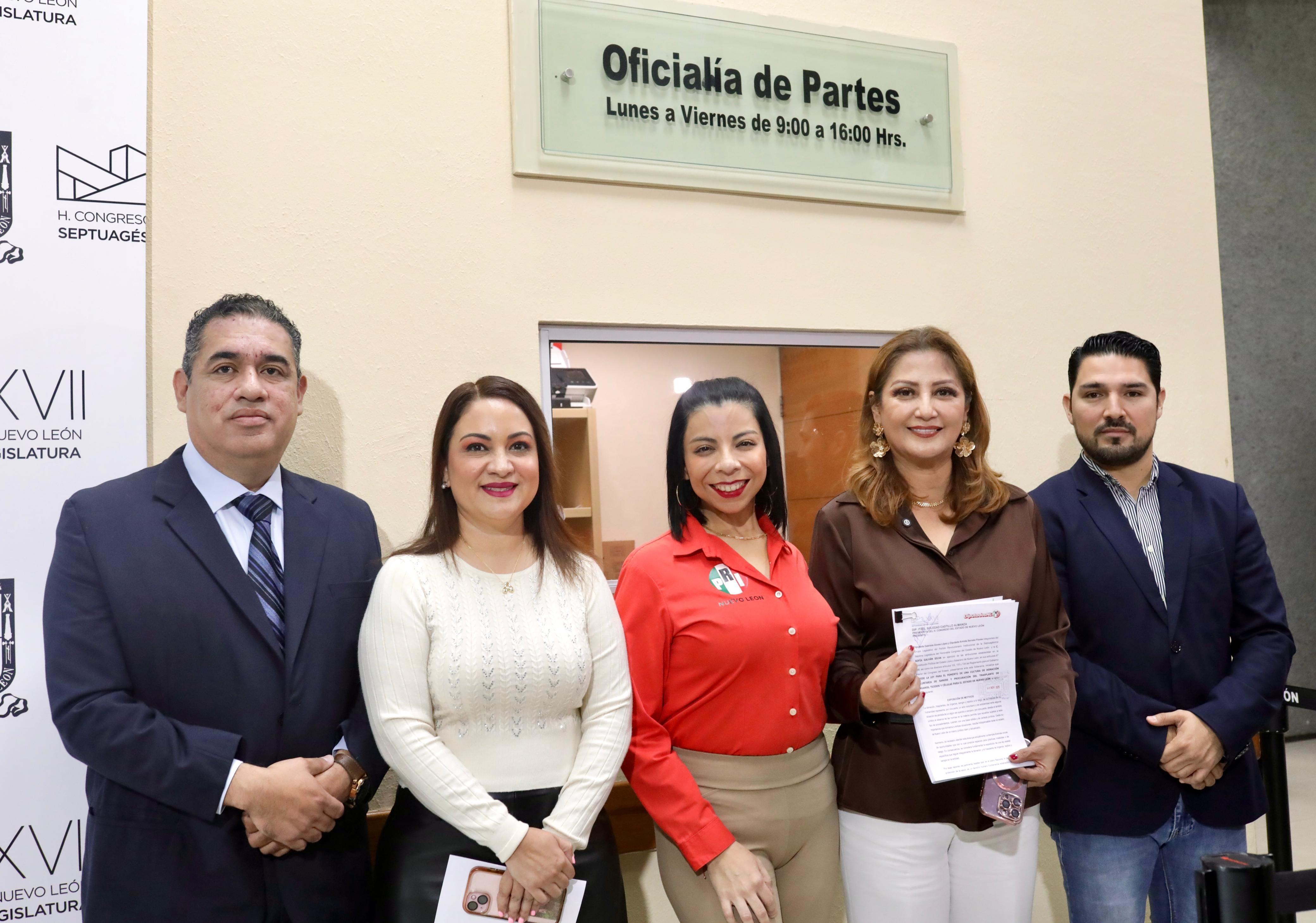 IMPULSA PRI NUEVA LEY PARA FORTALECER LA CULTURA DE DONACIÓN DE SABGRE, ÓRGANOS Y TEJIDOS 