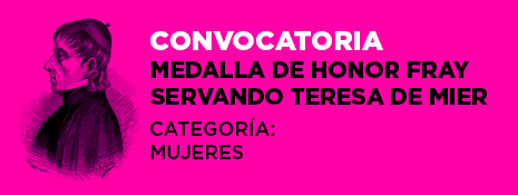 Medalla Fray Servando Teresa de Mier. Mujeres