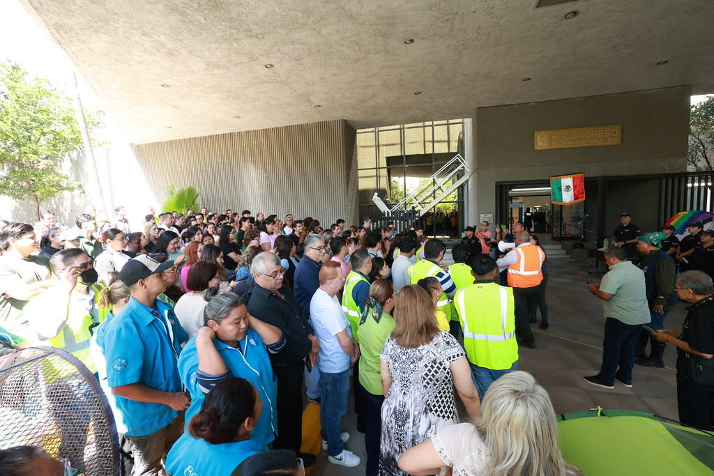 CONGRESO DE NUEVO LEÓN FORTALECE LA CULTURA DE PREVENCIÓN CON SIMULACRO DE EVACUACIÓN