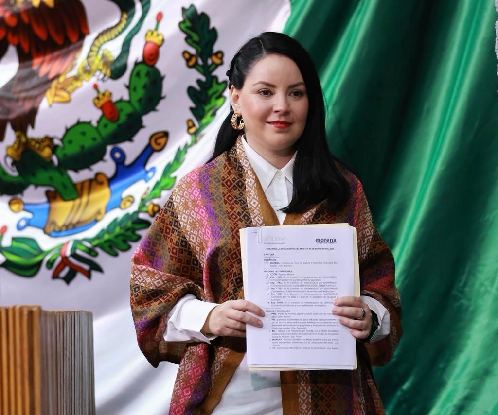 PROPONE BRENDA VELÁZQUEZ NUEVA LEY DE CULTURA EN NL
